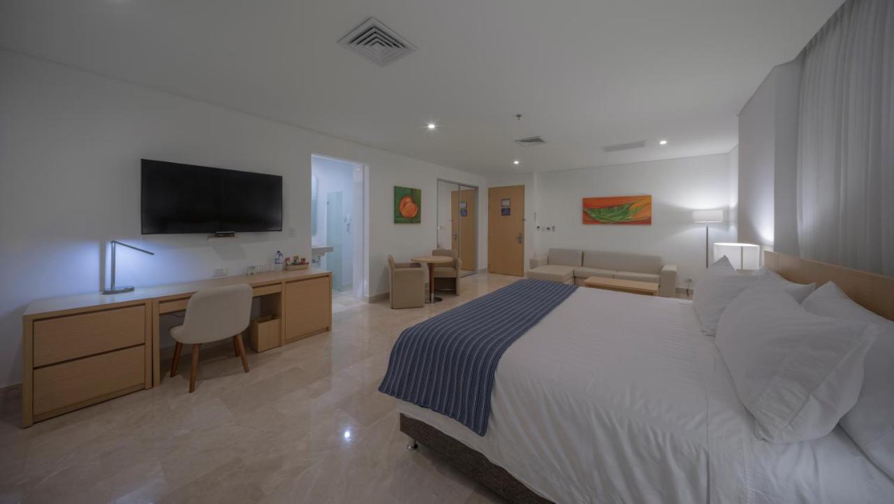 Hotel Dann Carlton Barranquilla Y Centro De Convenciones Eksteriør bilde A room at the hotel